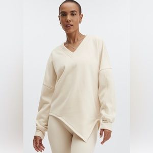 Fabletics Cream Pullover
